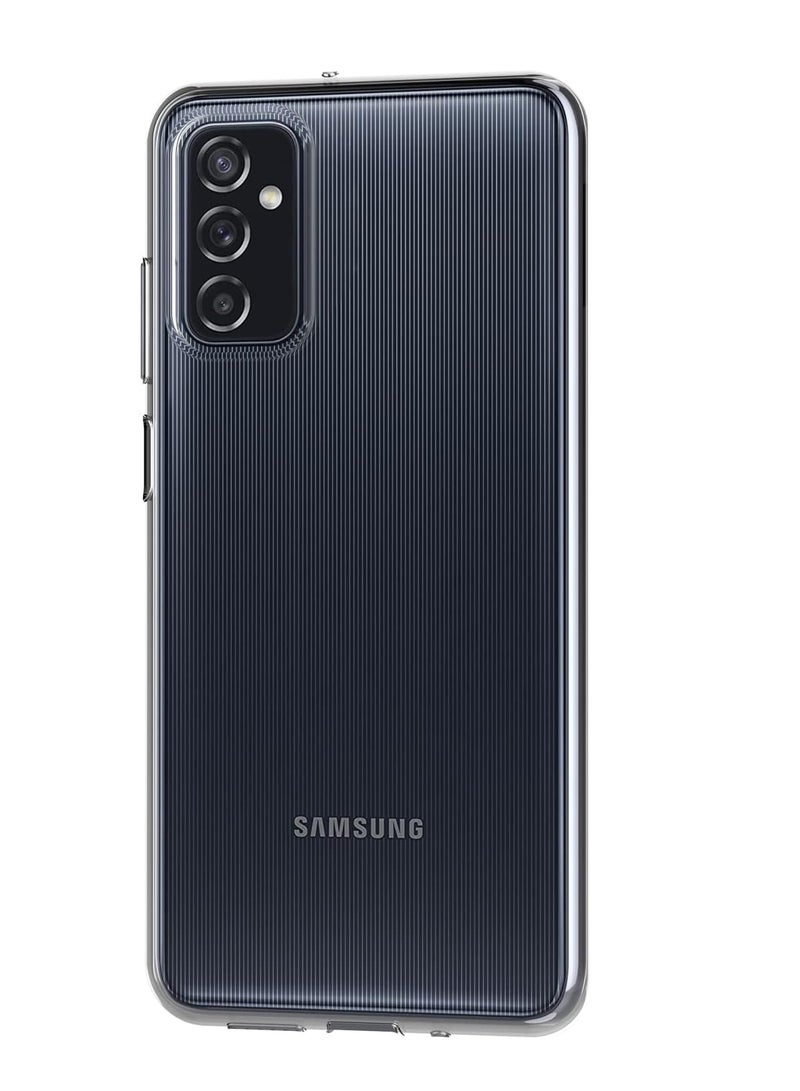 جراب حماية شفاف لموبايل سامسونج M52 5G /  Samsung M52 5Gمن البولي يوريثين المقاوم للحرارة مضاد للخدوش من تين تك - شفاف