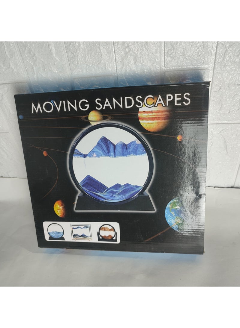Generic - 3D moving sand clock - gives a distinctive decor to the place Multi colour - Image 1