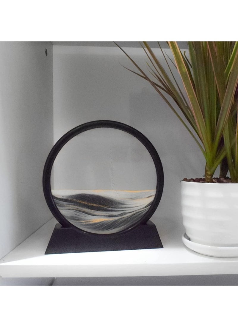 Generic - 3D moving sand clock - gives a distinctive decor to the place Multi colour - Image 1
