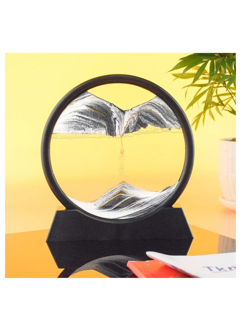 Generic - 3D moving sand clock - gives a distinctive decor to the place Multi colour - Image 1