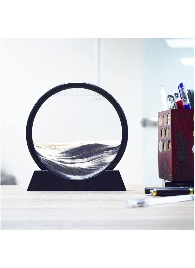 Generic - 3D moving sand clock - gives a distinctive decor to the place Multi colour - Image 1