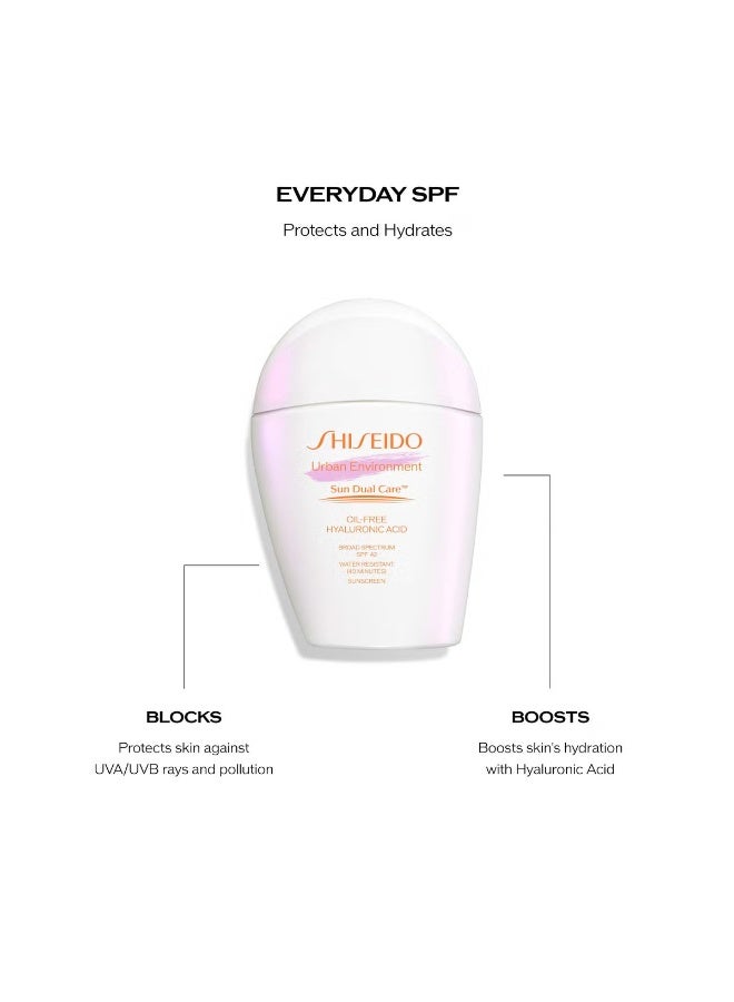 مستحلب شيسيدو أوربان إنفيرونمنت الخالي من الزيوت للعناية بالشمس - عامل حماية من الشمس 30، 30 مل - Image 4