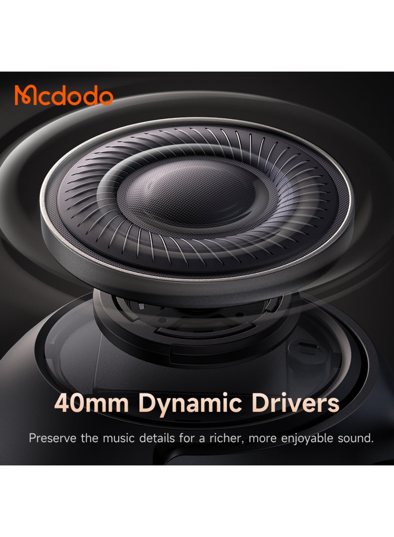 مكدودو Mcdodo سماعات رأس (HP-1400) بإلغاء ضوضاء نشط (ANC)، عمر بطارية طويل - Image 4