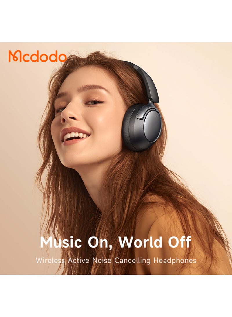 مكدودو Mcdodo سماعات رأس (HP-1400) بإلغاء ضوضاء نشط (ANC)، عمر بطارية طويل - Image 2