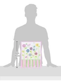 Stupell Industries The Kids Room by Purple Floral Growth Chart, 7 x 0.5 x 39, Proudly Made in USA  - Image 5
