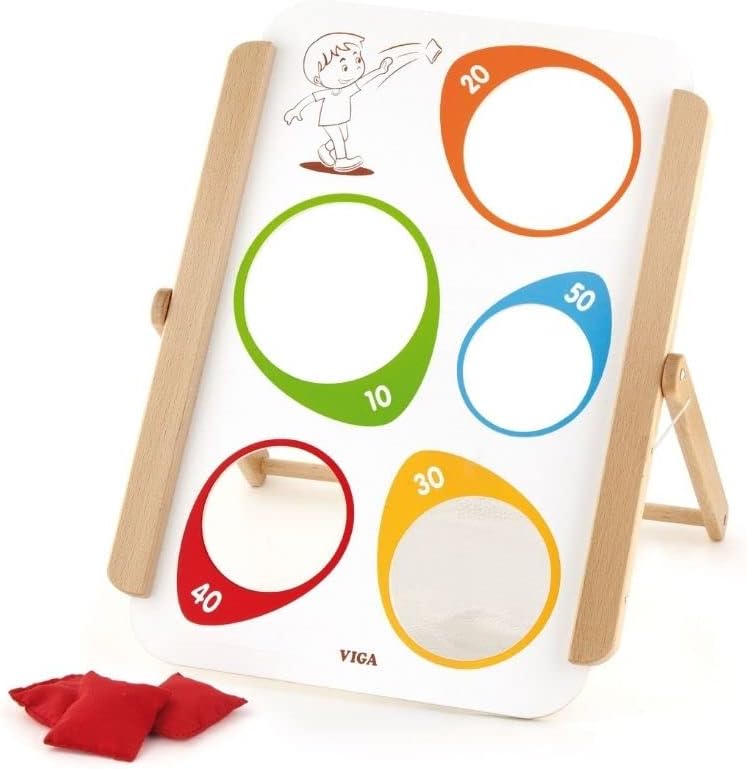 VIGA Early Developmental Activity Game - Throwing Sandbags Toy for Kids Ages 2+ Years - Image 1