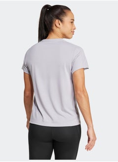 Adidas AEROREADY Train Essentials Minimal Branding Crewneck T-Shirt  - Image 2
