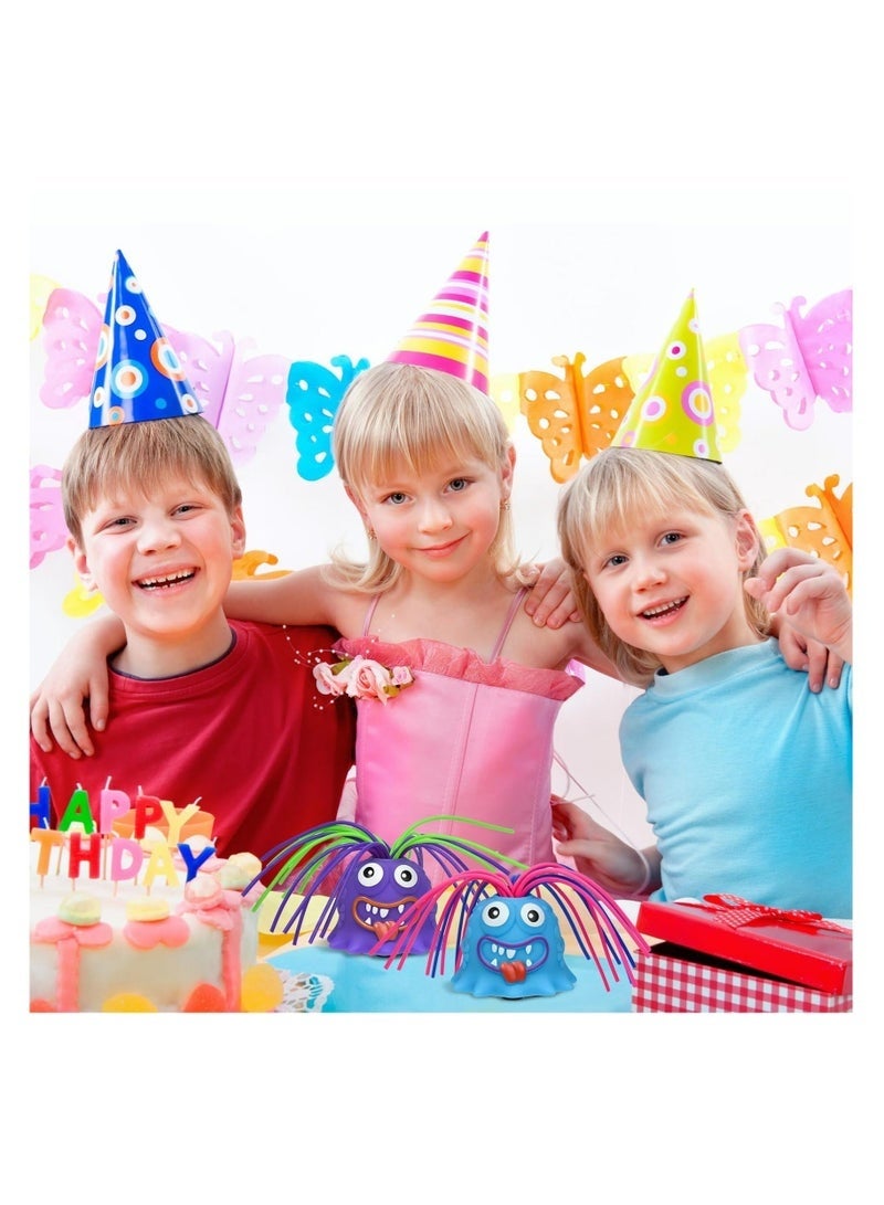 2 Pcs Hair Pulling Fidget Screaming Monster Toys, Fidget Toys Stress Relief and Toys Monster Decompression Toys Funny Pulling Hair Monster Squeeze for Toys Kids - Image 2