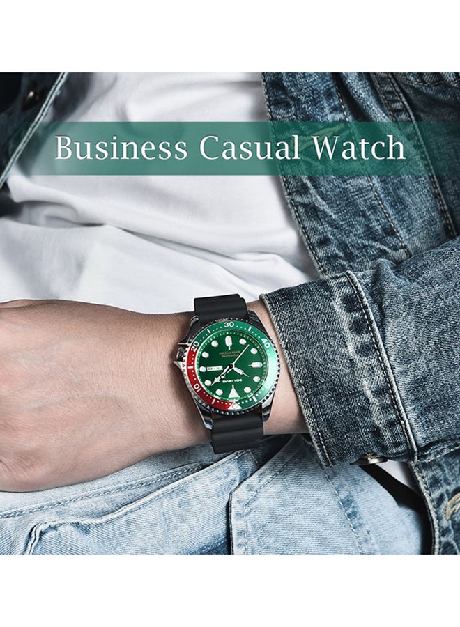 BEN NEVIS Waterproof Quartz Wrist Watch for Men - BN3017G-Green - Image 3