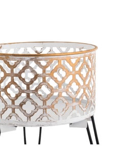 CASA ROSA 2-piece metal stand set with an elegant and modern design  - Image 2