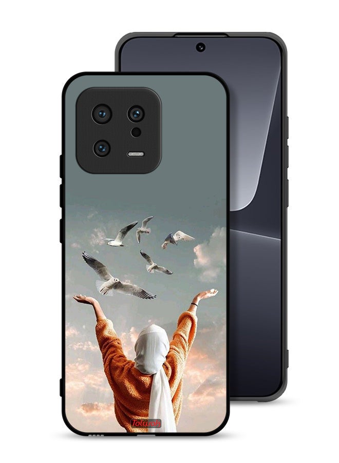 Tolwak Xiaomi 13 Protective Case Cover Birds Flying - Image 1