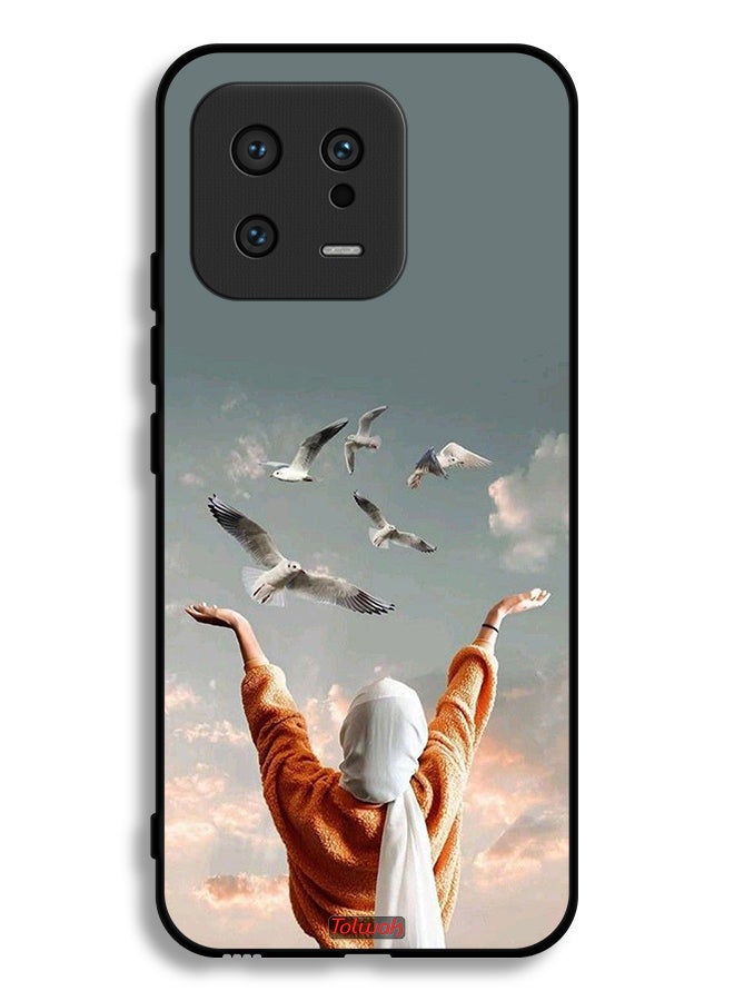 Tolwak Xiaomi 13 Protective Case Cover Birds Flying - Image 2