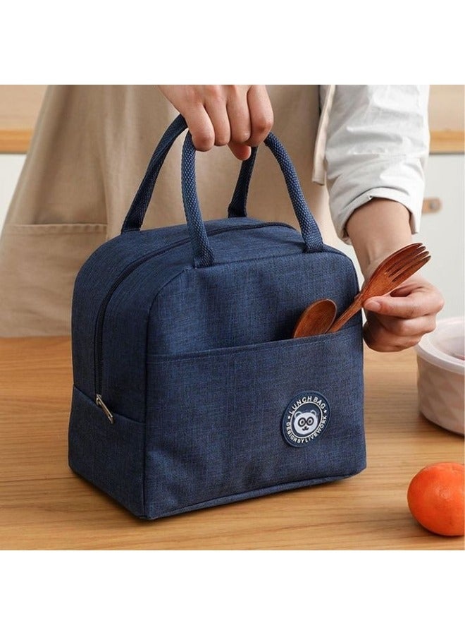 Portable Foldable Hot and Cold Food and Drink Bag - Thermal Bag (Random Color) - Image 1