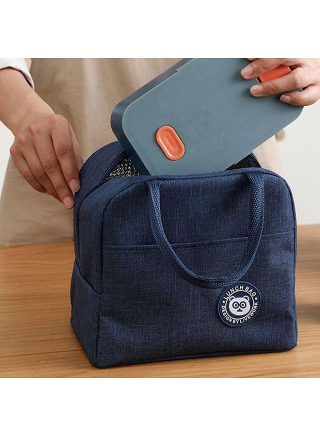 Portable Foldable Hot and Cold Food and Drink Bag - Thermal Bag (Random Color) - Image 2