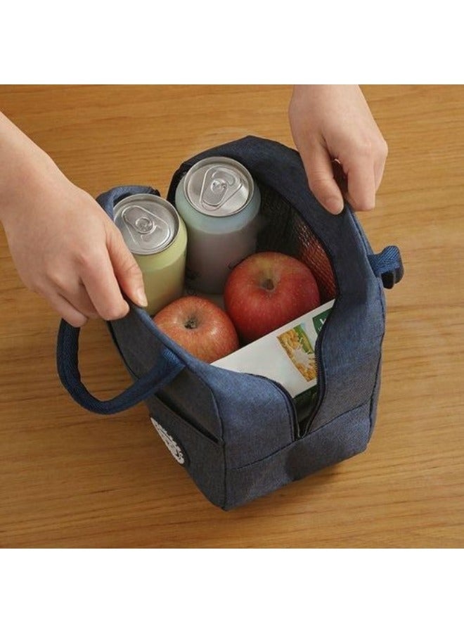 Portable Foldable Hot and Cold Food and Drink Bag - Thermal Bag (Random Color) - Image 4