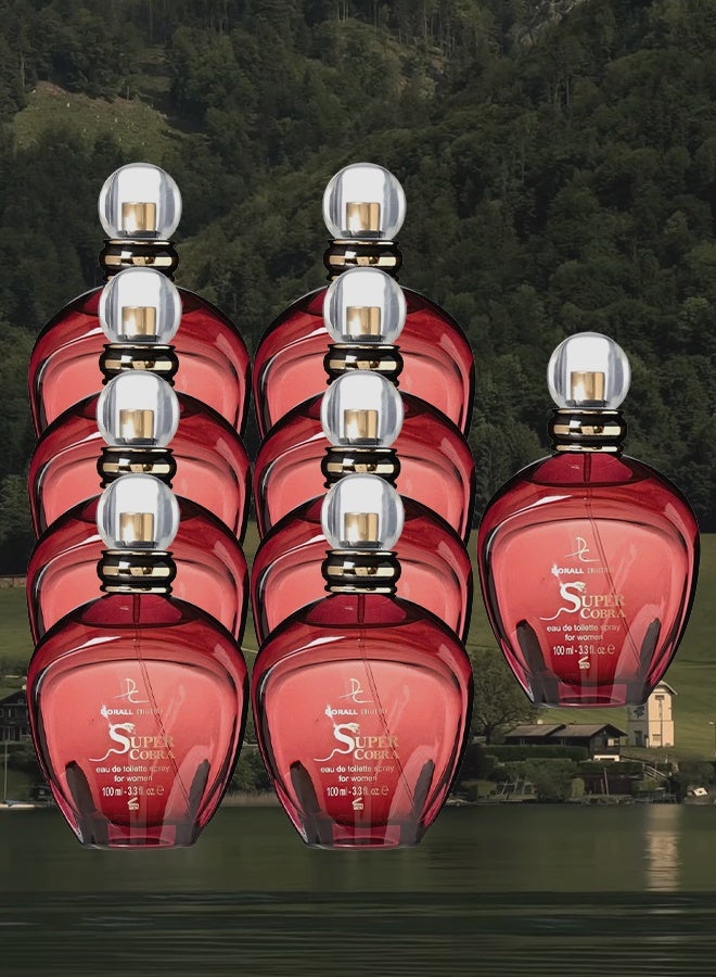 DORALL COLLECTION 9 Pieces Super Cobra Perfume For Women 100ml EDT - Image 1