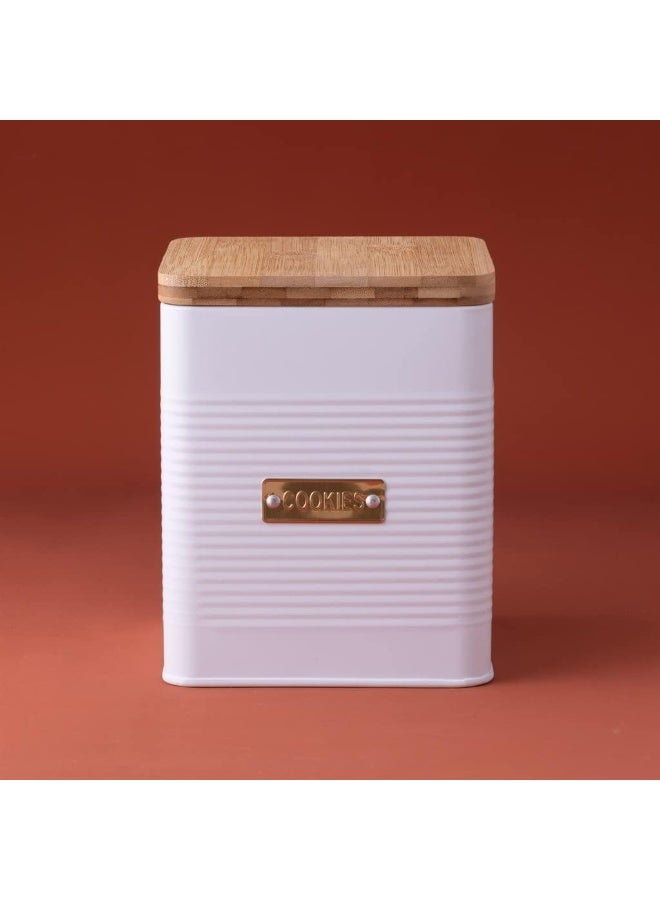 Typhoon حاوية تخزين بسكويت تايفون أوتو مربعة بيضاء - Image 4