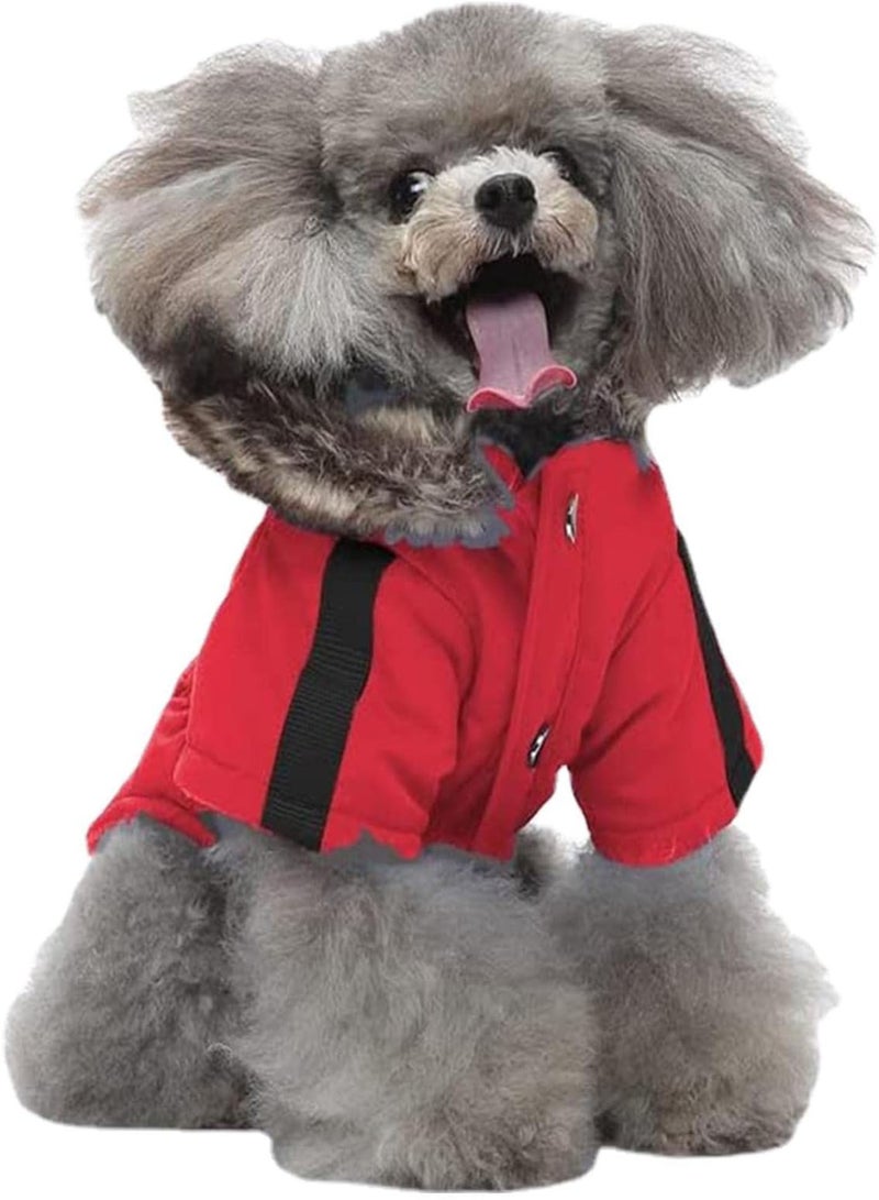 GGOOT Warm Dog Winter Coat - Small Dogs Coat Cozy Warm Hoodie Pet Clothes | Puppy Winter Coats with Hooded for Dogs Walking Hiking Travel  - Image 5
