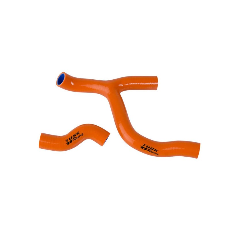 Tusk Radiator Hose Kit Orange Compatible with KTM 350 SXF 20112015350 XCF 20112015250 SXF 20132015 - Image 2
