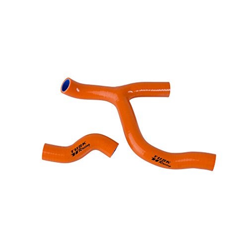 Tusk Radiator Hose Kit Orange Compatible with KTM 350 SXF 20112015350 XCF 20112015250 SXF 20132015 - Image 1