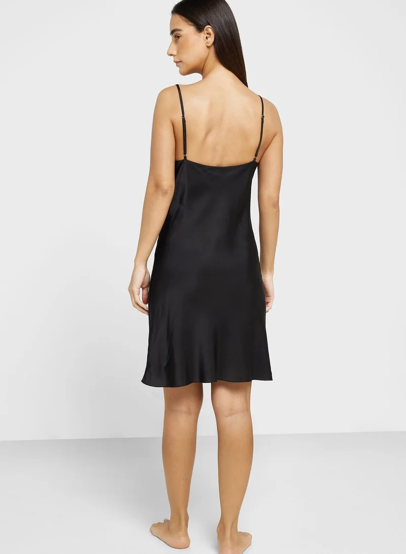 ELLA Satin Night Slip Dress