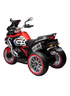 Lovely Baby Lovely Baby Kids LB 299EL Battery Operated Power Riding Three Wheel Motorcycle with Hand Accelerator - Electric Sit & Drive Toy - Red  - Image 4