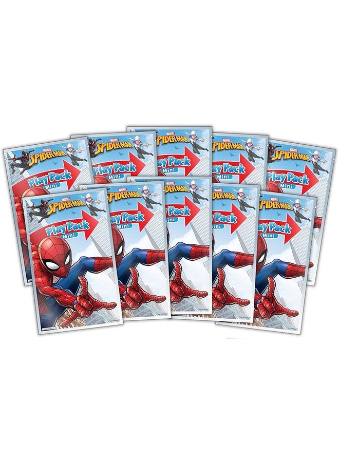 Bendon Mini Play Packs Each With Mini Coloring Book 2 Mini Crayons And A Sticker10Pack (Spiderman) - Image 3