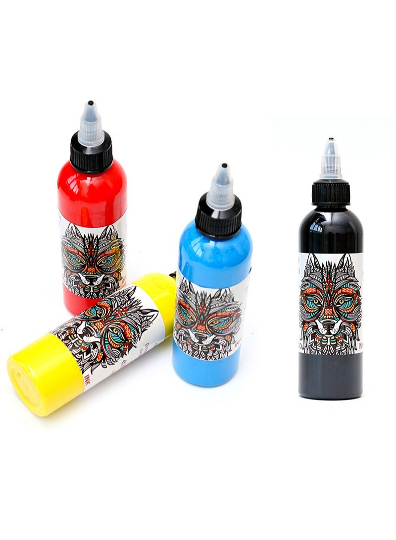 FUSION Tattoo Ink, Black, Great for Lining and Shadowing, Smooth, Consistent ment, Vegan Friendly Tattoo Colors, Organic Ink (120ml) - Image 3