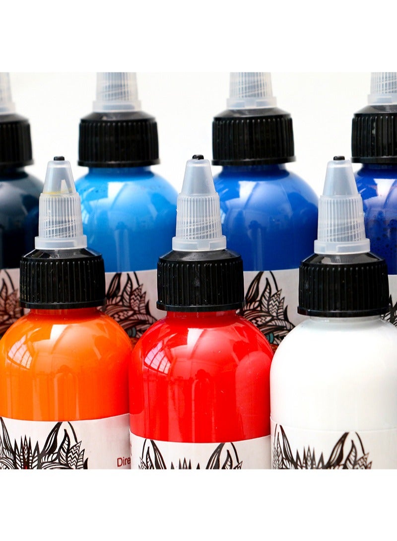 FUSION Tattoo Ink, Black, Great for Lining and Shadowing, Smooth, Consistent ment, Vegan Friendly Tattoo Colors, Organic Ink (120ml) - Image 5
