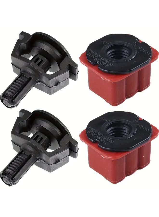 2 Sets Upper Radiator Mount And Upper Mount Pins For Mercedes W246 X218 C218 C219 C216 W204 W205 W212 W213 A207 C207 C238 C253 - Image 1