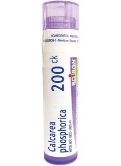 Boiron Calcarea Phosphorica 200C, 80 Pellets, Homeopathic Medicine For Growing Pains  - Image 1