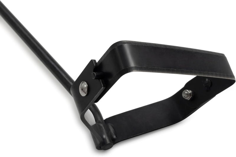 Barebones Stirrup Hand Hoe - Effective Gardening Tools for Weed Control and Soil Aeration - Lawn and Yard Tools - Weed Puller Tool (Black) - Image 2