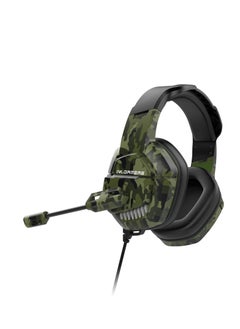 INK GAMERS GX300 Over Ear Wired Gaming Headphones for PS4/PS5/XBox/Switch/PC - Green  - Image 3