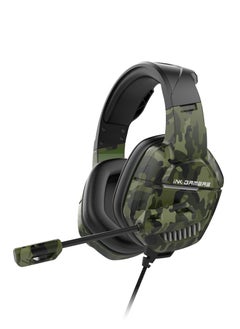 INK GAMERS GX300 Over Ear Wired Gaming Headphones for PS4/PS5/XBox/Switch/PC - Green  - Image 1