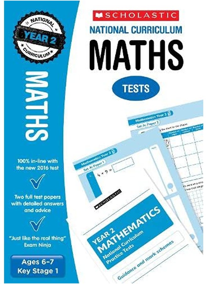 scholastic - Maths Test - Year 2 - Image 1