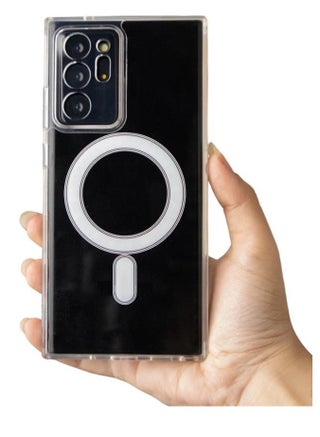 Samsung Galaxy Note 20 Ultra Transparent Magnetic Case - Compatible with MagSafe, Soft TPU Bumper, Slim Fit, Shock Resistant, Anti-Yellowing - pzsku/ZF460A83A4C02052AFA01Z/45/1746192505/9178c6d8-94b3-4364-b8f2-4c992ad44db4