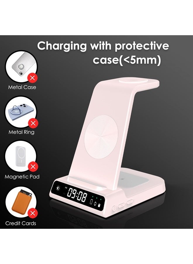 NeotrixQI Wireless Charger for Samsung Charging Station, 3 in 1 Android Phone Trio Multiple Devices Charger for Samsung S23 Ultra/Galaxy S22 Ultra/S21/Z Flip 5/Fold 5/Buds, Charger for Galaxy Watch 6/5 Pro/4/3 - Image 4