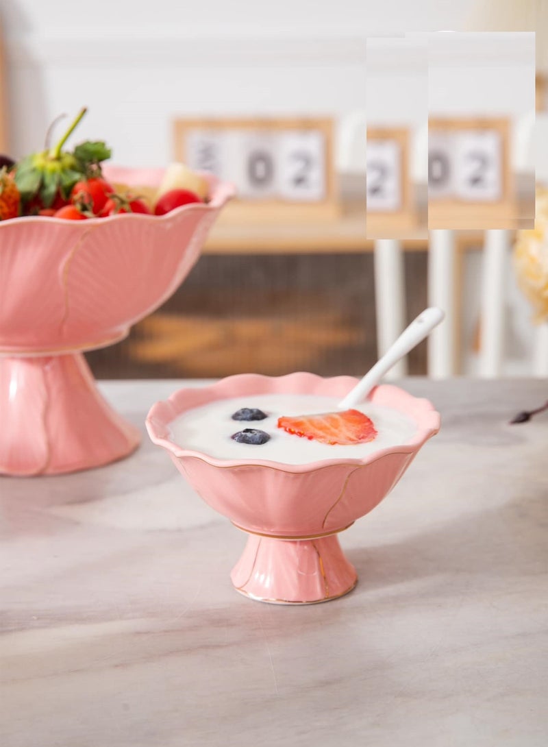 طقم خشاف 13 قطعة بورسلين LUXURY من لا مايا FB391-7-G(A)