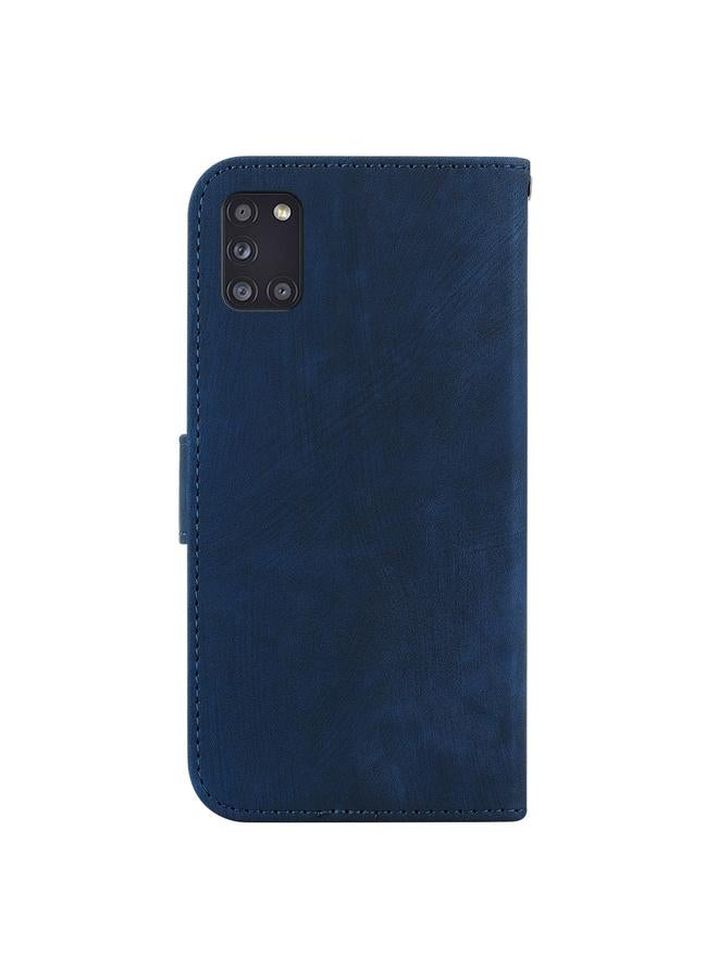 اس-توب جراب لهاتف Samsung Galaxy A31، جراب هاتف جلدي منقوش بنمر صغير - Image 3