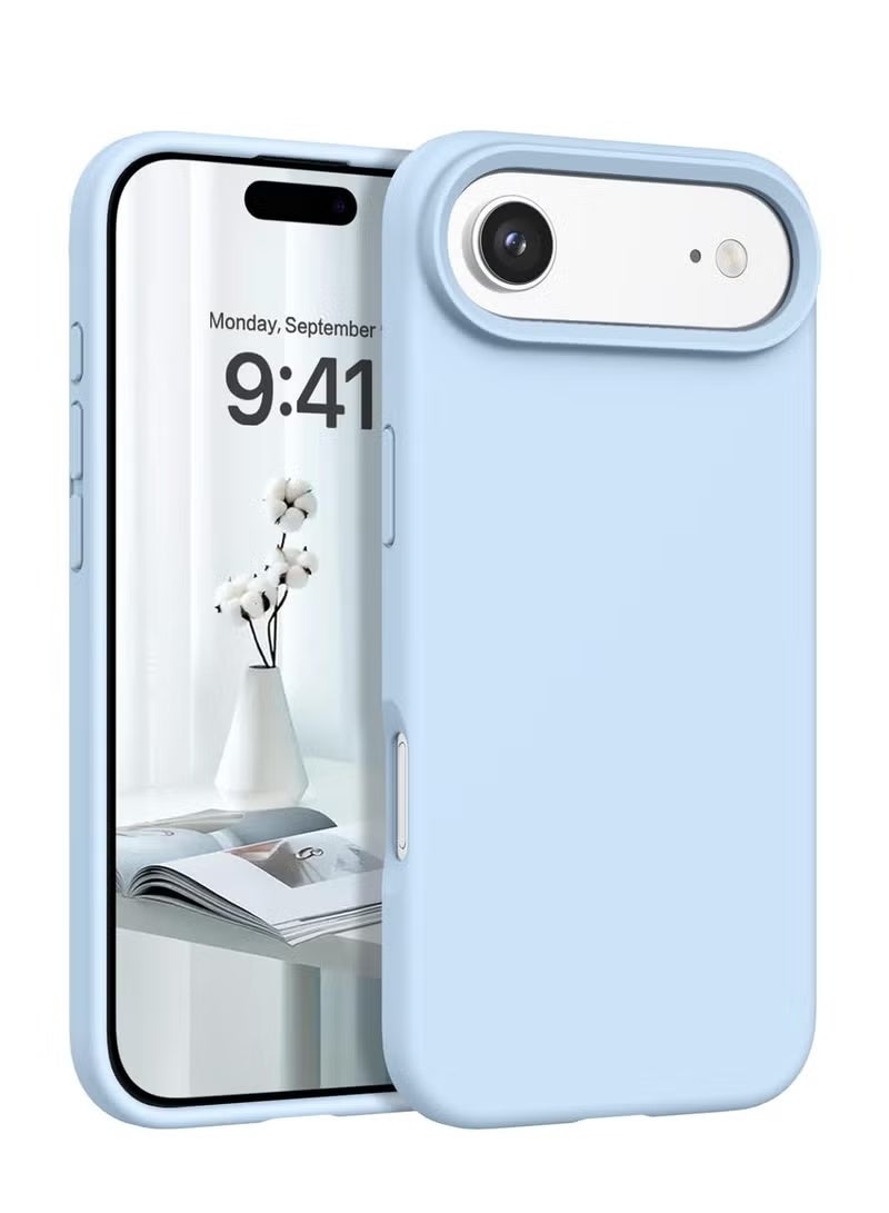 ELTRAZONE iPhone 17 Air Smooth Liquid Silicone Soft Cover with Microfiber Lining – Slim Fit Shockproof Case for iPhone 17 Air 6.5-Inch – Anti-Scratch, Anti-Fingerprint, Drop Protection Silicone Back Case – Soft Touch Wireless Charging Compatible Protective Cover - Image 1