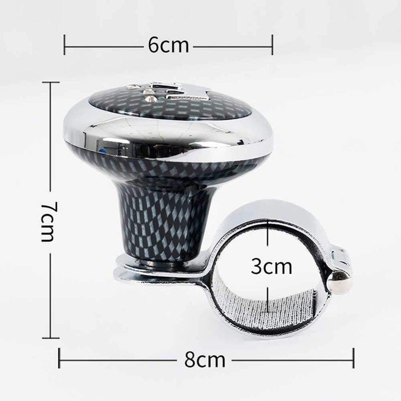 Marrone Semi Steering Wheel knob Steering Spinner Accessory for Cars Trucks Boats Tractors Semi Tractors Knob (Chex queen) - Image 4