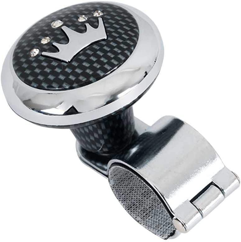Marrone Semi Steering Wheel knob Steering Spinner Accessory for Cars Trucks Boats Tractors Semi Tractors Knob (Chex queen) - Image 1