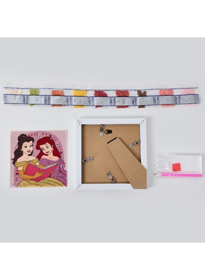 Disney Princess Diamond Framed Painting Kit | Make It Easy & Fun | Art & Craft Home Wall Décor | Age 3+ - Image 3