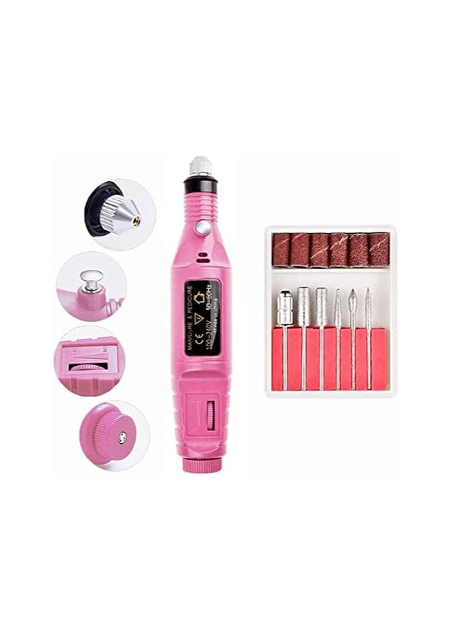 أوريتي Oriti حفر الأظافر الكهربائية أداة طاحونة محمولة الاكريليك فن الأظافر شكل القلم الأصابع الأصابع العناية بالأظافر آلة تلميع الأظافر الكهربائية - Image 3