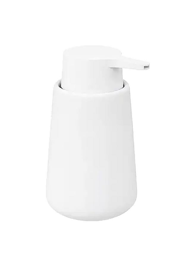 Five Simply Smart High Quality Ceramics Matte Finish Bathroom Soap Dispenser White 250Ml 174879I - Image 1