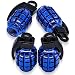 MEAJOO 4 PCS Grenade Style Tire Valve Stem Caps Stainless Steel Tire Valve Caps Wheel Valve Caps for CarsTrucks SUV Motorcycles Bicycles Blue - Image 2