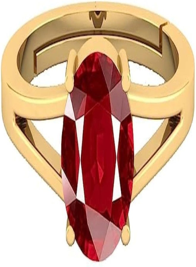 BAGUE Natural Certified Ruby Ring stone Original certified Natural Certified Manik Ring (9.25 Carat) - Image 1