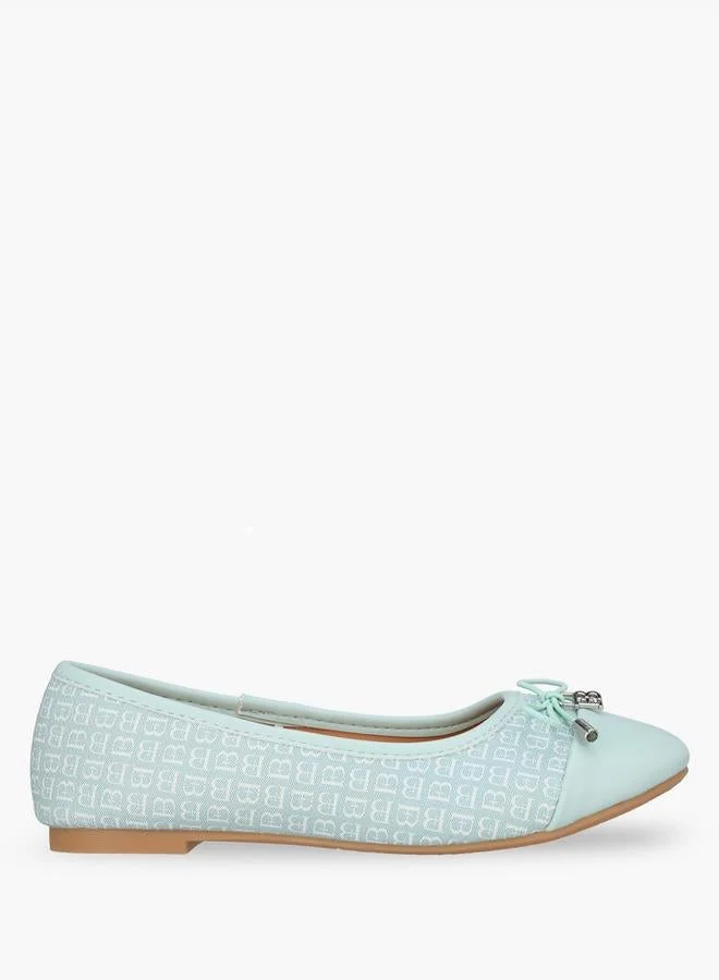 Girls Slip-On Ballerina Shoes