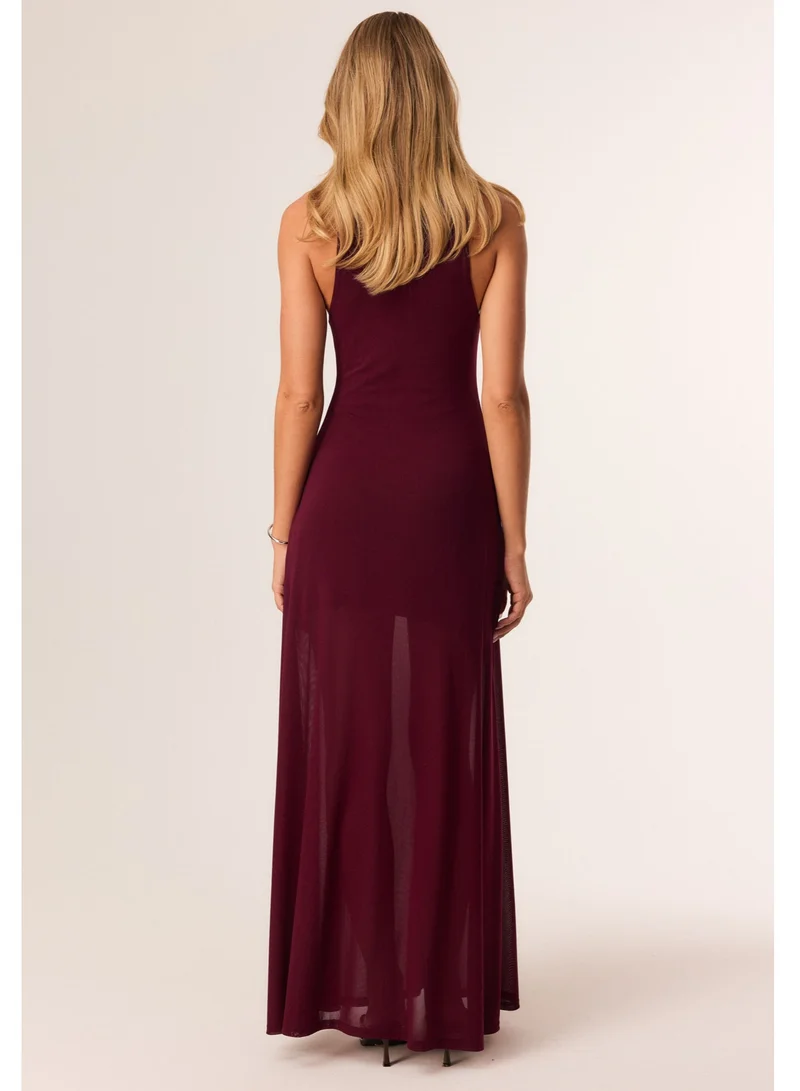 Sndys  Chelsea Deep Neck Maxi Dress for Women | Best Price UAE