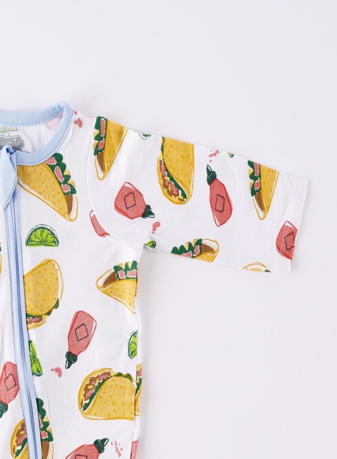 Mud Pie Baby Food Sleeper, Taco, 0-3 Months - Image 2